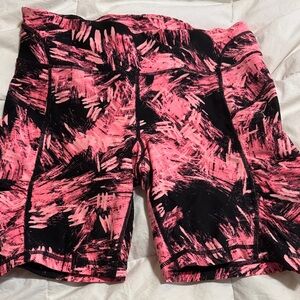 Calvin Klein Pink and Black Women's Shorts Size M